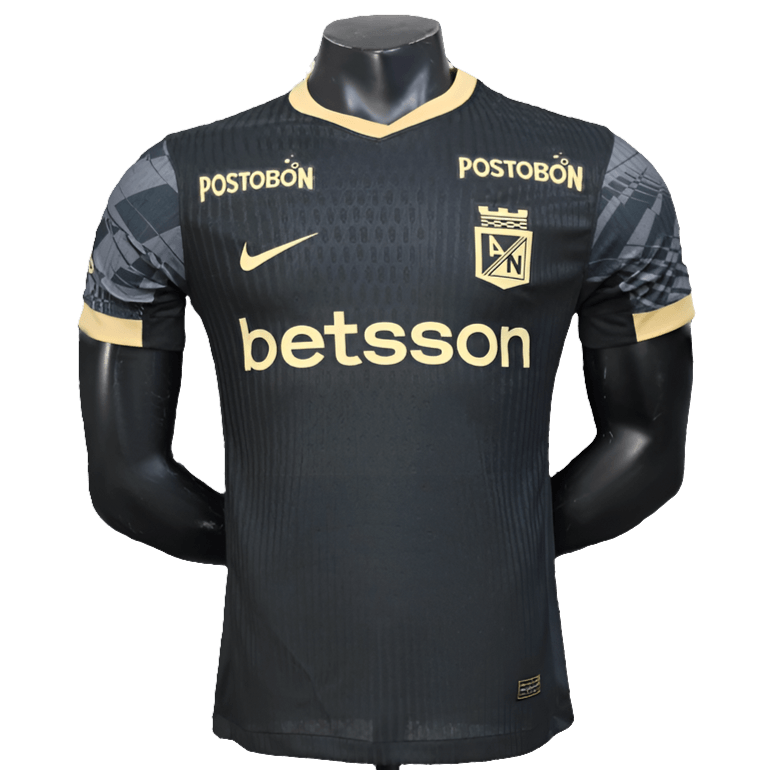 Camiseta Atlético Nacional 25/26 Edición Negra - Versión Jugador 