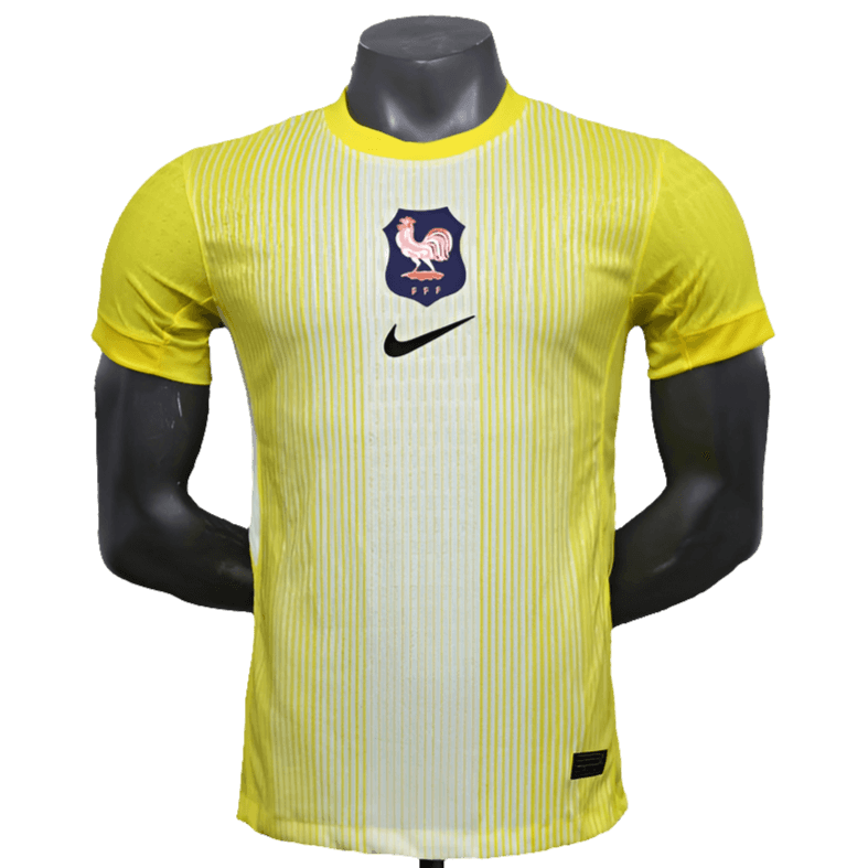 Camiseta de portero de Francia 25/26 - Amarilla - Versión de jugador 