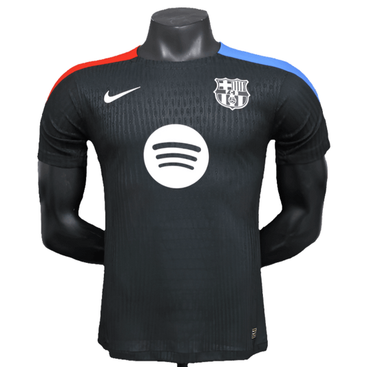 Camisa Barcelona Edição Especial 25/26 - Preta - Versão Jogador 