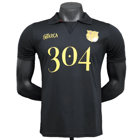Camisa Barcelona 25/26 Preta - Edição Especial - Versão Jogador 