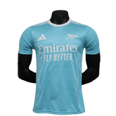 Camiseta prepartido del Arsenal 25/26 - Azul cielo - Versión de jugador 