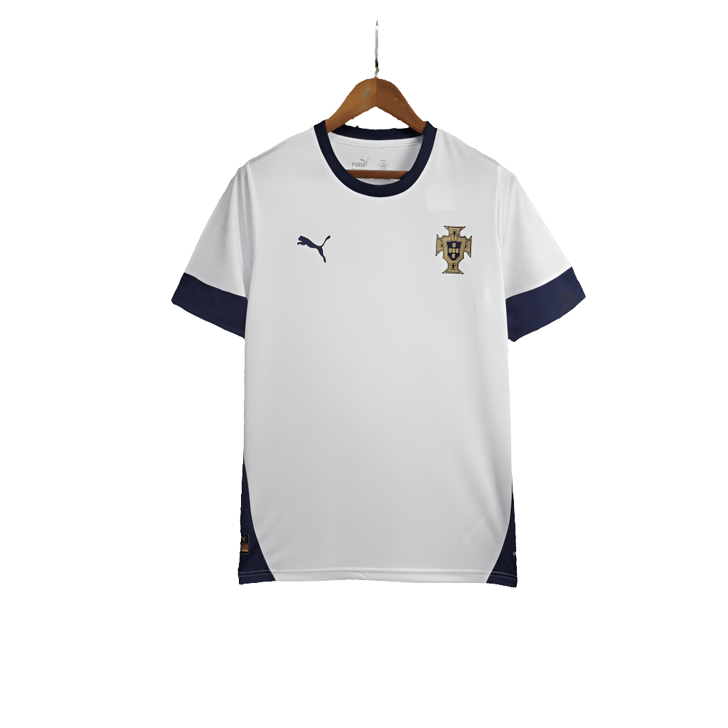 Camiseta de entrenamiento de Portugal 25/26 - Blanca - Versión para aficionados 