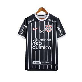 Camisa Corinthians II 23/24 - Todos os Patrocinadores - Versão Torcedor 