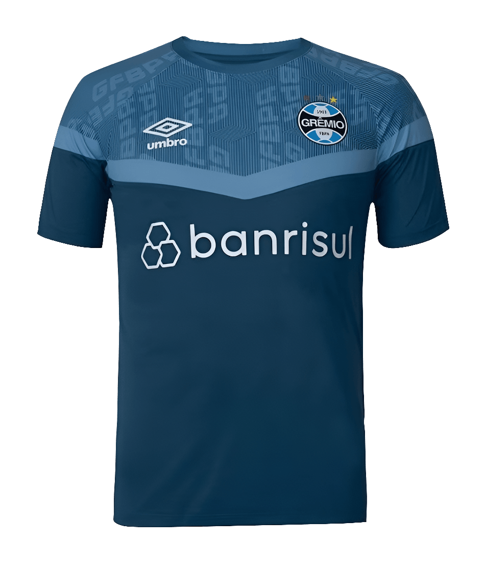 Camisa de Treino do Grêmio 23/24 - Azul Marinho - Versão Torcedor 