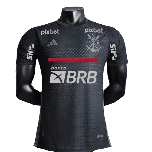 Tercera camiseta del Flamengo 23/24 III - Todos los patrocinadores - Versión para el jugador 