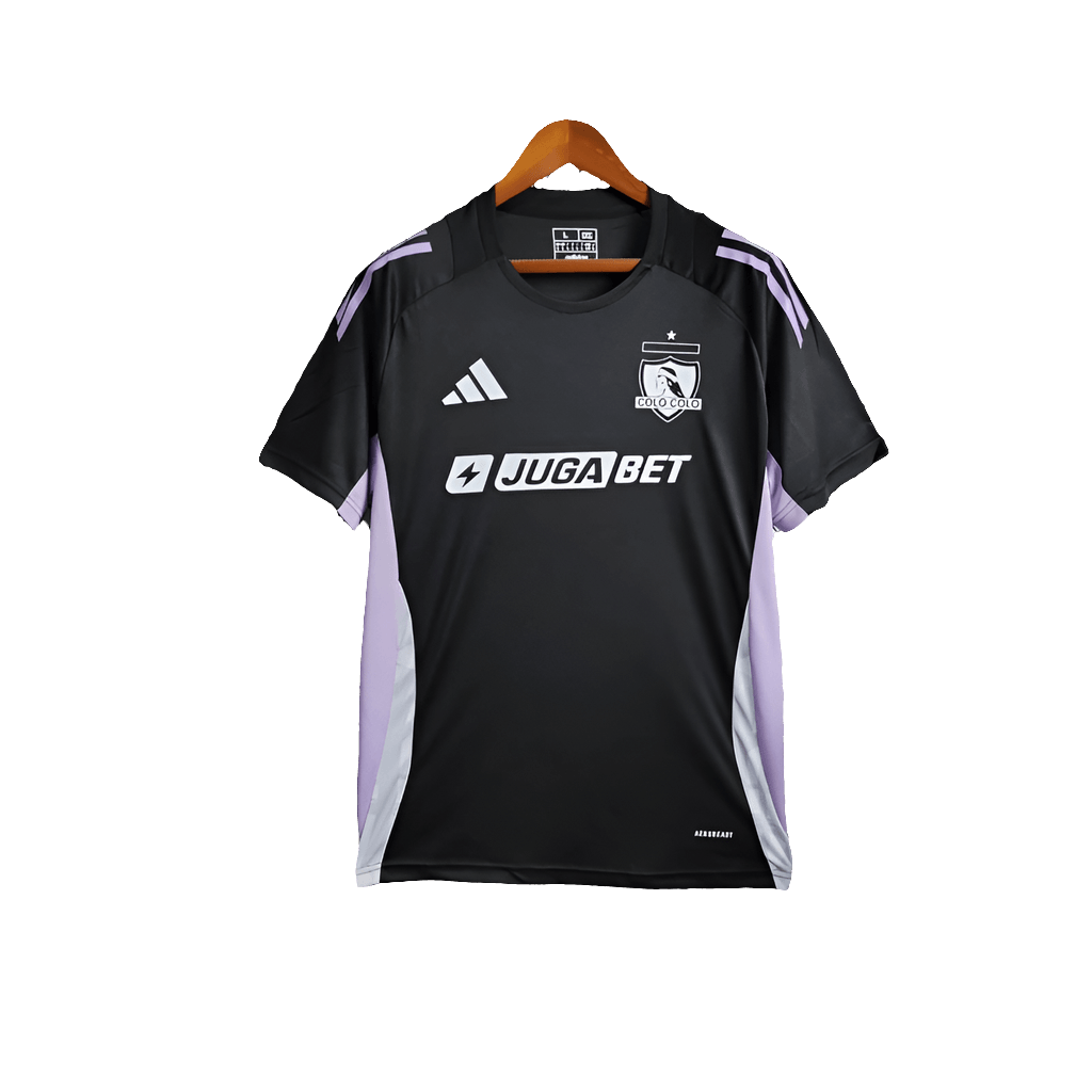 Camiseta de entrenamiento Colo Colo 25/26 - Negra - Versión para aficionados 