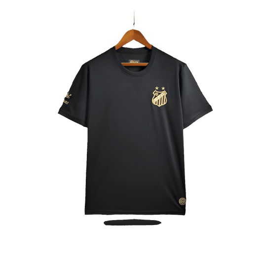 Camiseta conmemorativa del Santos 25/26 - Negra - Versión para aficionados 
