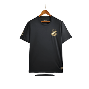 Camisa Santos 25/26 Edição Comemorativa - Preta - Versão Torcedor 