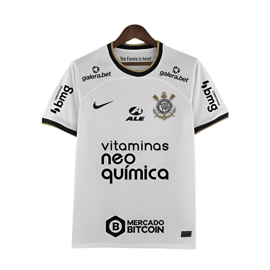 Camiseta local del Corinthians 22/23 I - Todos los patrocinadores - Versión para aficionados 