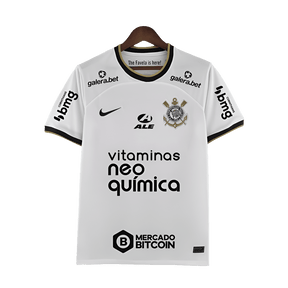 Camisa Corinthians 22/23 I - Todos os Patrocinadores - Versão Torcedor 
