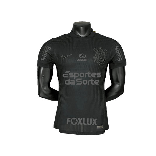 Camiseta de visitante del Corinthians 24/25 II - Todos los patrocinadores - Versión para el jugador 