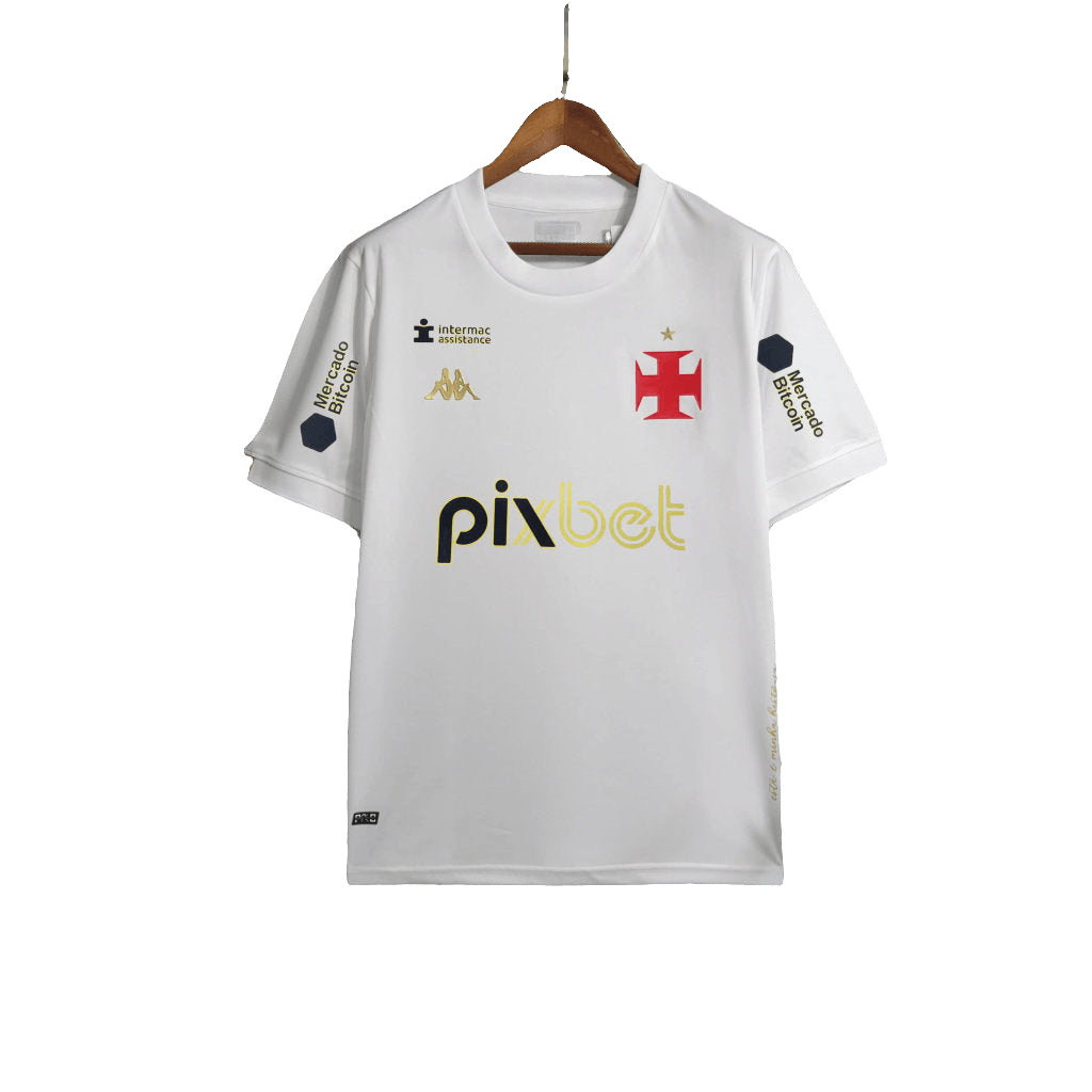 Vasco 23/24 Goalkeeper Jersey - White - All Sponsors - Fan Version