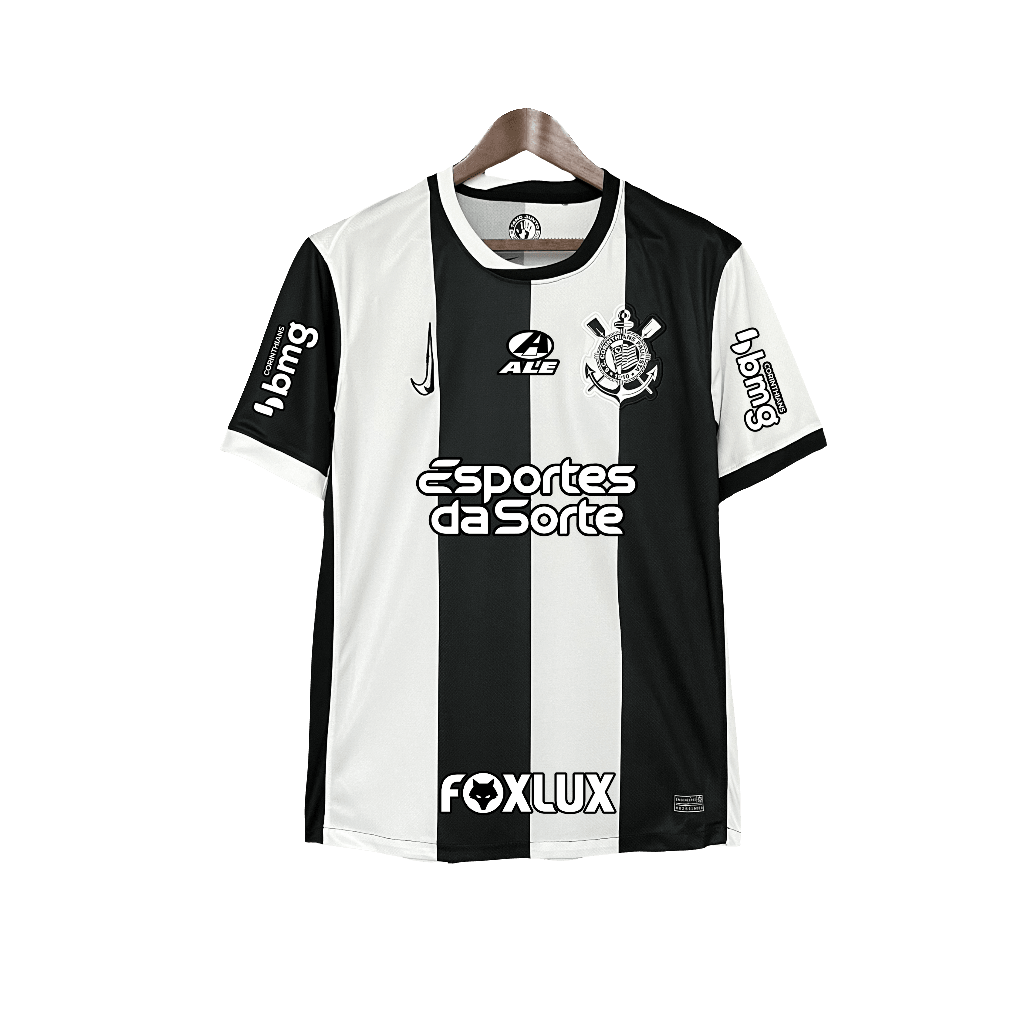Camiseta de la tercera equipación del Corinthians 24/25 III - Todos los patrocinadores - Versión para aficionados 