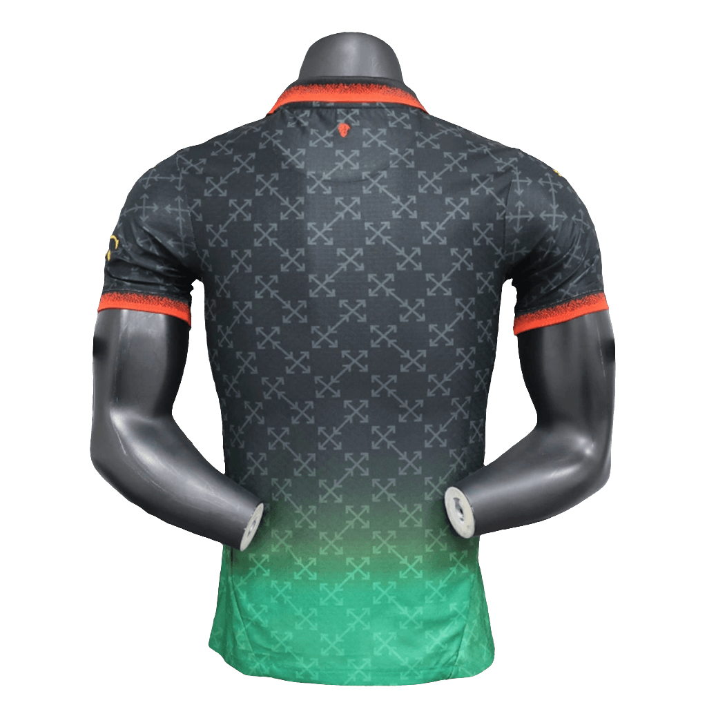 Camisa comemorativa do AC Milan 25/26 - Preta - Versão Jogador 