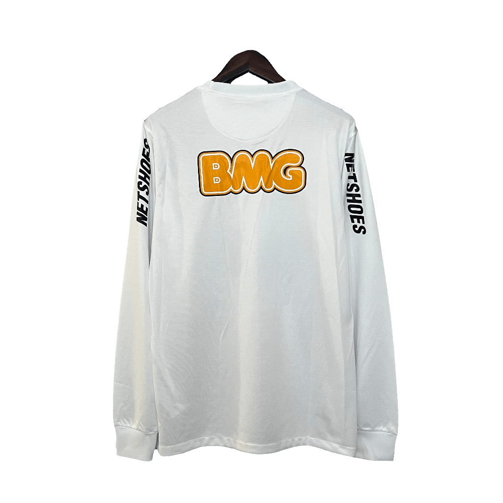 Camiseta local del Santos 11/12 I - Versión retro de manga larga 