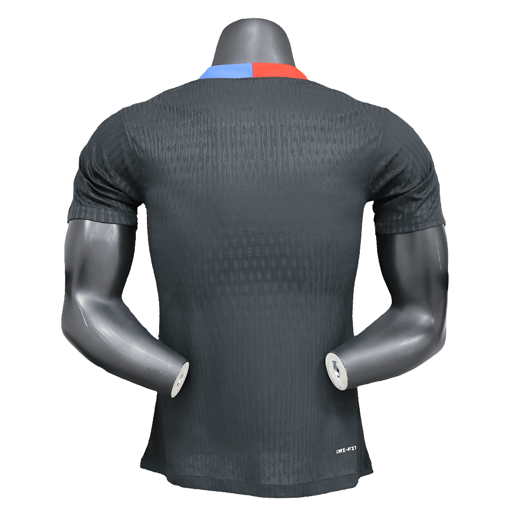 Camisa Barcelona Edição Especial 25/26 - Preta - Versão Jogador 