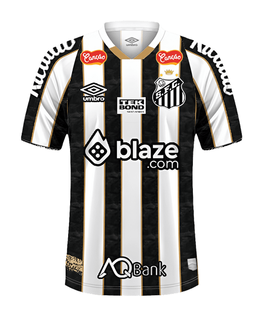 Santos 24/25 II Away Jersey - All Sponsors - Fan Version