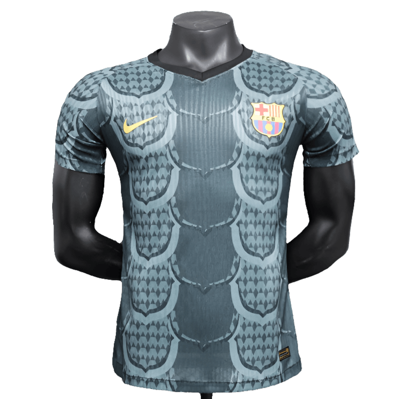 Camisa Barcelona Edição Especial 25/26 - Cinza - Versão Jogador 