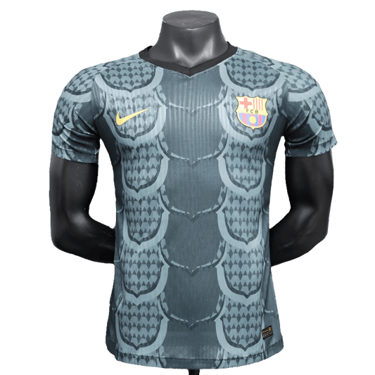 Camisa Barcelona Edição Especial 25/26 - Cinza - Versão Jogador 