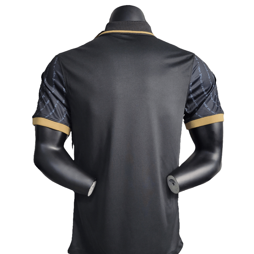 Camiseta Polo Corinthians 23/24 - Negra - Versión Fan 