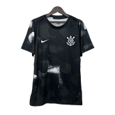 Camisa de Treino Corinthians 25/26 - Preta - Versão Torcedor 