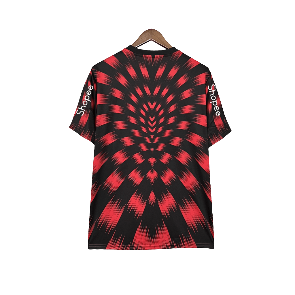 Camisa Flamengo 25/26 Pré-Jogo - Todos os Patrocinadores - Versão Torcedor 