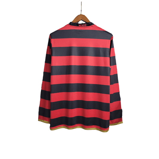 Camisa Flamengo 2009 I Home - Manga Longa Versão Retrô 