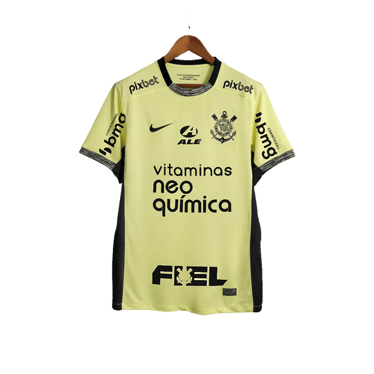 Camiseta de tercera equipación del Corinthians 23/24 III - Todos los patrocinadores - Versión para aficionados 