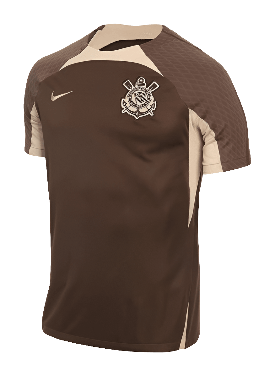 Camiseta de entrenamiento del Corinthians 24/25 - Marrón - Versión para aficionados 