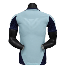 Camisa pré-jogo do Arsenal 24/25 - Azul claro - Versão do jogador 