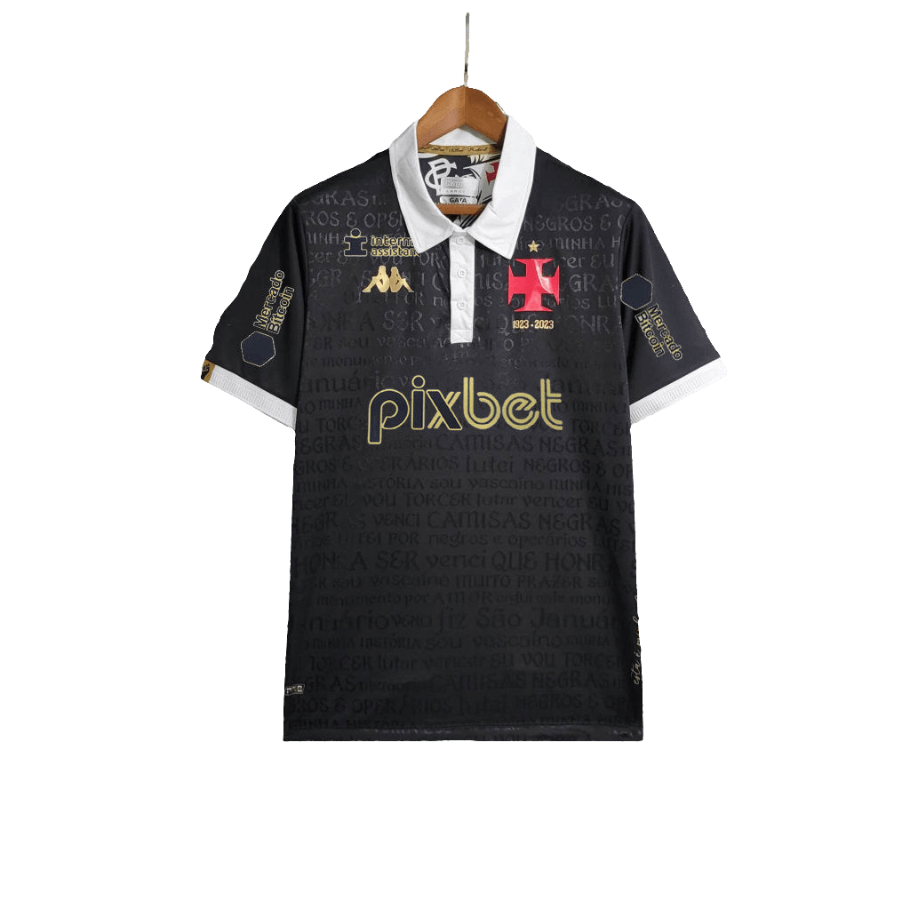 Camisa Vasco III 23/24 - Todos os Patrocinadores - Versão Torcedor 