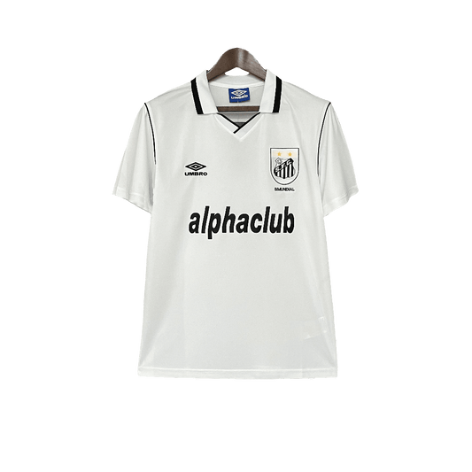 Camiseta local del Santos 2001 I - Versión retro 