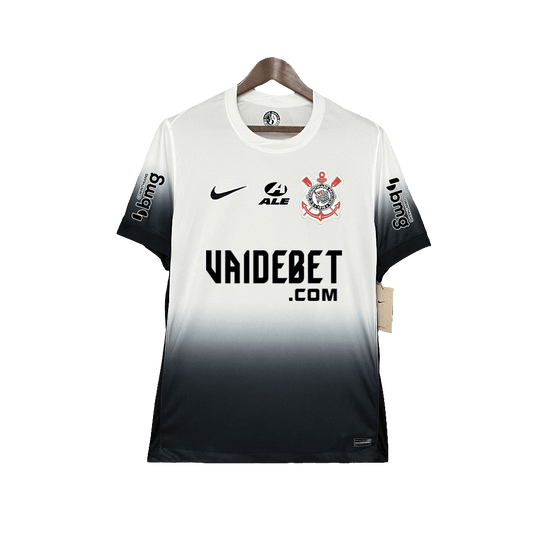 Camiseta local del Corinthians 24/25 I - Todos los patrocinadores - Versión para aficionados 