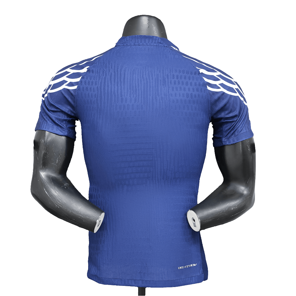 Camisa de treino do Paris Saint-Germain (PSG) 25/26 - Azul-marinho - Versão jogador 