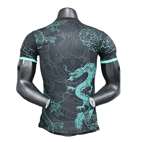 Camisa Real Madrid Edição Especial 25/26 - Preta e Azul Claro - Versão Jogador 