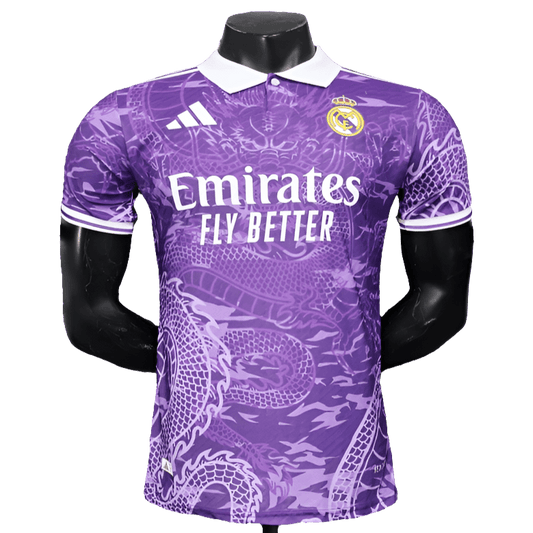 Camisa Real Madrid Edição Especial 25/26 - Roxa - Versão Jogador 