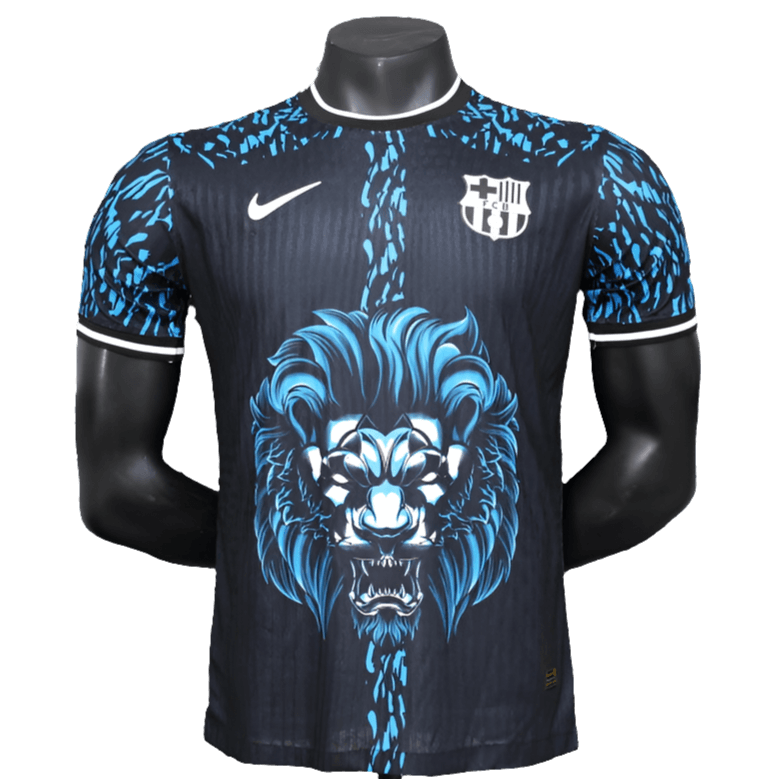 Camisa Barcelona Lion Edition 25/26 - Azul - Versão Jogador 