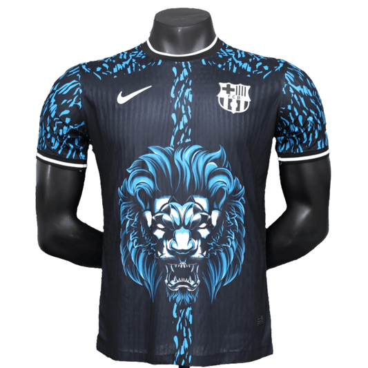 Camisa Barcelona Lion Edition 25/26 - Azul - Versão Jogador 