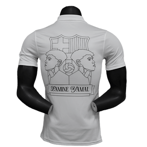 Camisa Barcelona Edição Especial 25/26 - Branca - Versão Jogador 