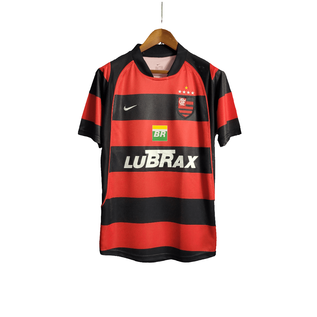Camisa Home do Flamengo 03/04 I - Versão Retrô 