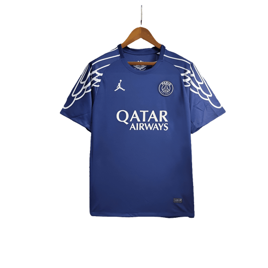 Camisa de treino do Paris Saint-Germain (PSG) 25/26 - Azul-marinho - Versão Torcedor 