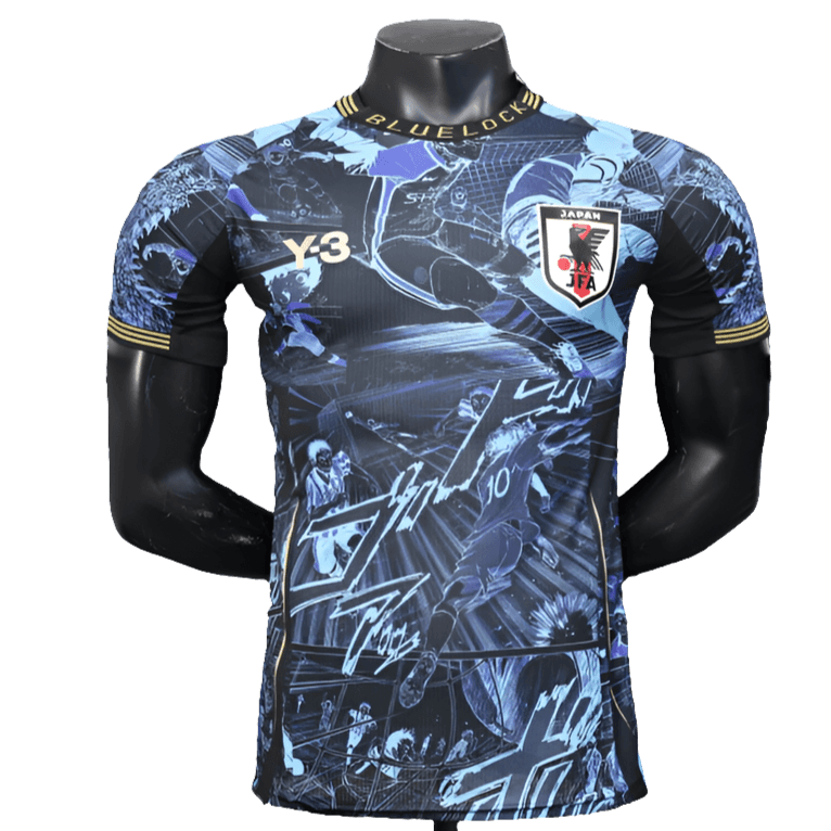 Camiseta de edición especial de Japón 25/26 - Azul marino - Versión de jugador 