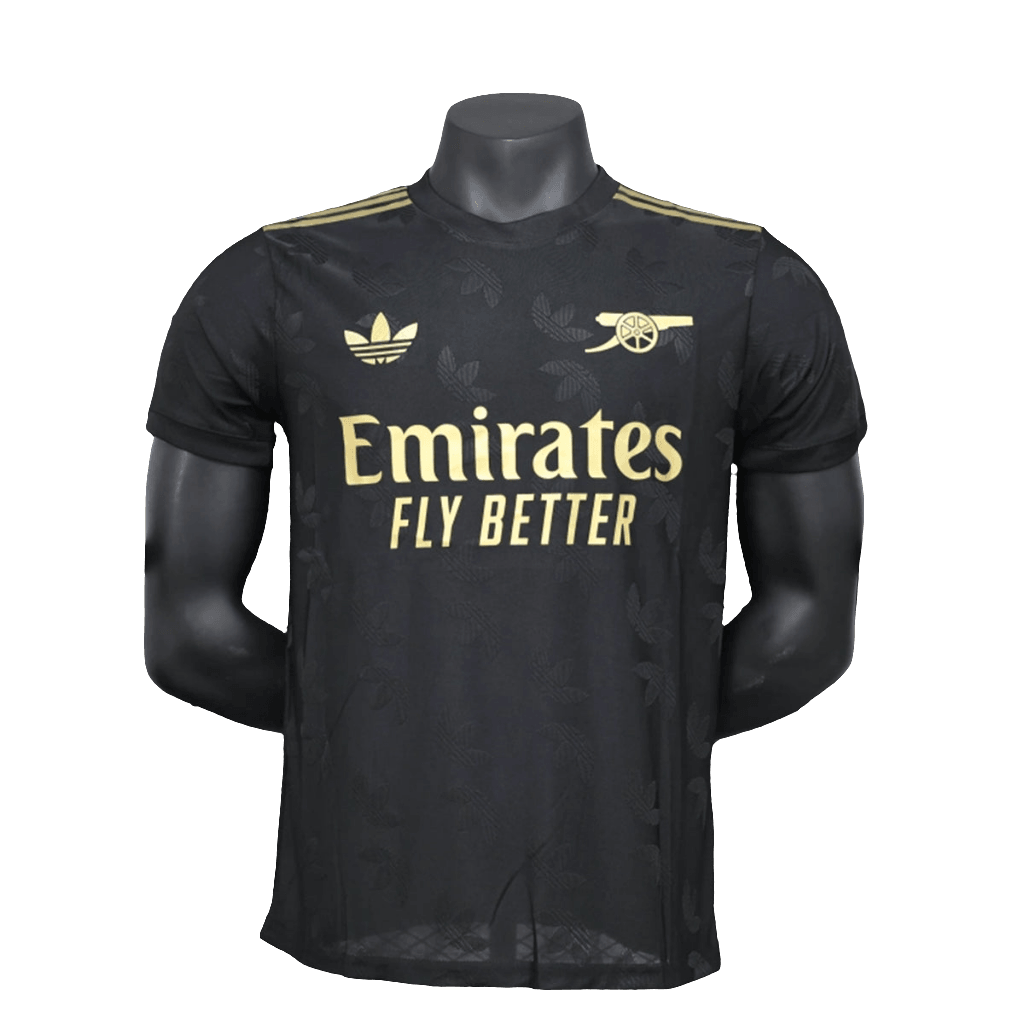 Camiseta Edición Especial del Arsenal 25/26 - Negra - Versión Jugador 
