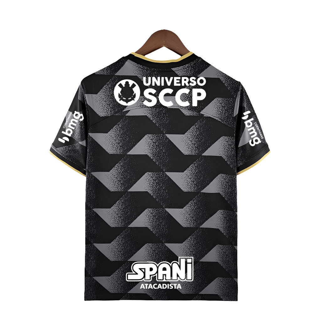 Camiseta de visitante del Corinthians 22/23 II - Todos los patrocinadores - Versión para aficionados 