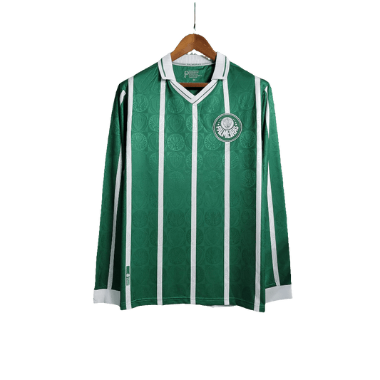 Camiseta de local del Palmeiras 1993 I - Versión retro de manga larga 