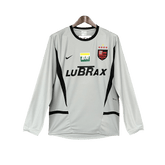 Flamengo 02/03 Goalkeeper Grey Jersey - Long Sleeve Retro Version