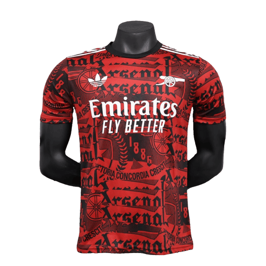Camiseta de entrenamiento del Arsenal 25/26 - Rojo oscuro - Versión de jugador 
