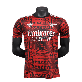 Camisa de treino do Arsenal 25/26 - Vermelho escuro - Versão de jogador 