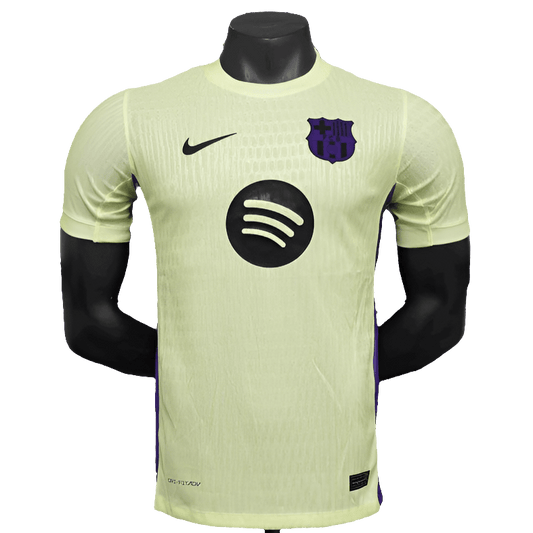 Camisa Barcelona Edição Especial 25/26 - Amarelo Claro - Versão Jogador 