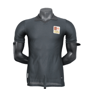 Camisa AC Milan 25/26 Edição 125º Aniversário - Preta - Versão Jogador 